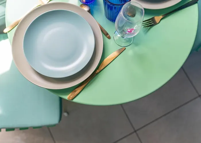 Apartman Le Reve Bleu Majorelle - Duplex Sur Les Toits - Nuit A Nîmes