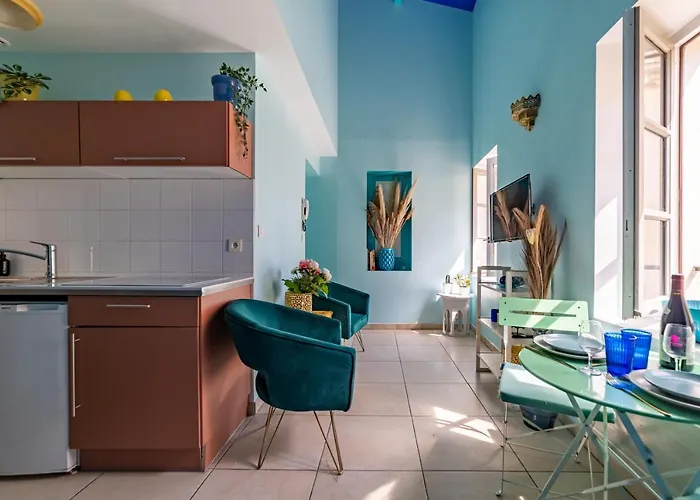 Apartman Le Reve Bleu Majorelle - Duplex Sur Les Toits - Nuit A Nîmes